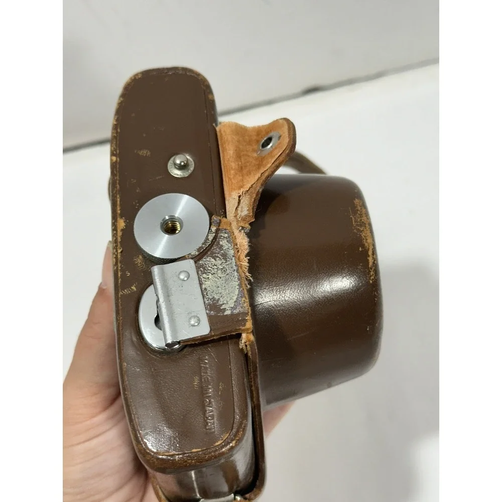Olympus‎ Auto-Eye Rangefinder with 45mm F2.8 Lens Camera With Leather Brown Case